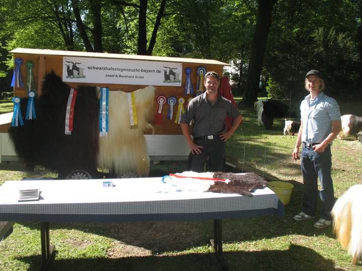 Foto von den Gartentagen mit Josef und Bernhard Gröbl